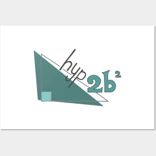 Hyp 2b(squared) - green Posters and Art